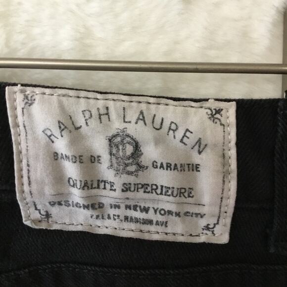 Ralph Lauren Girl Black Straight Leg Jeans - Picture 10 of 15